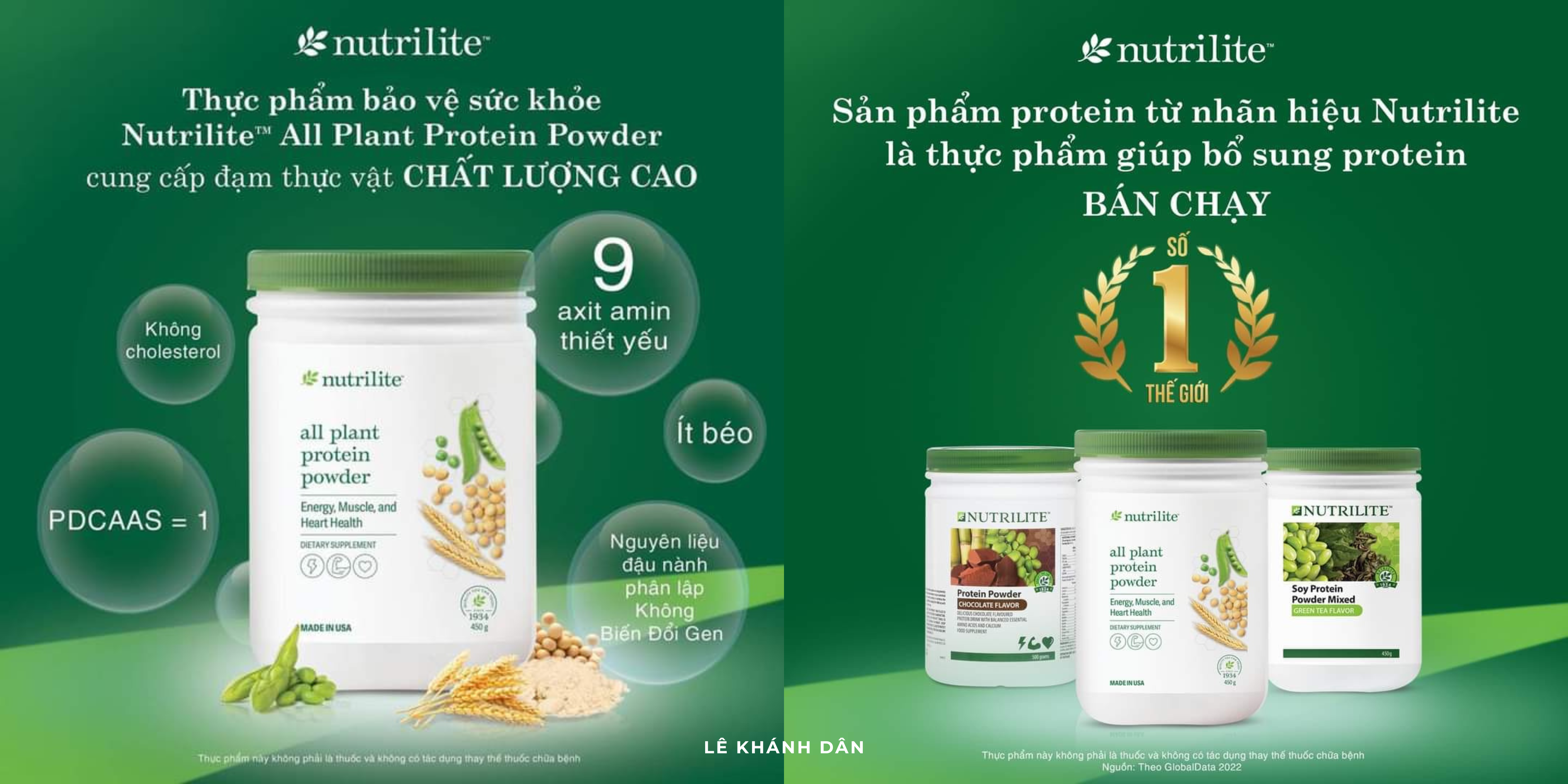 Đạm Protein Nutrilite – Nền Tảng Cho Sức Khỏe Vững Vàng Của Mọi Gia Đình